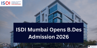 ISDI Mumbai Opens B.Des Admission 2026, Cycle 1 Result on December 1; Get Complete Details Here